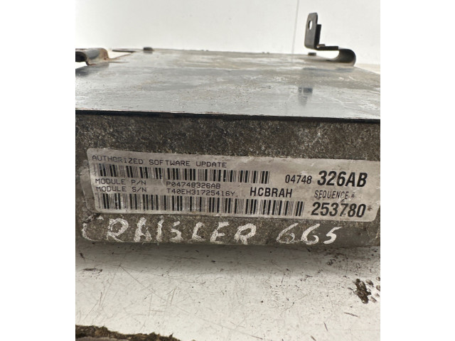 Řídící jednotka P04748326AB, 04748326AB   Chrysler Pacifica 2004