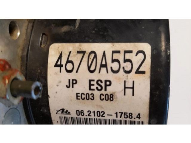 Jednotka ABS 28561178003, 4670A552   Mitsubishi Outlander 2011