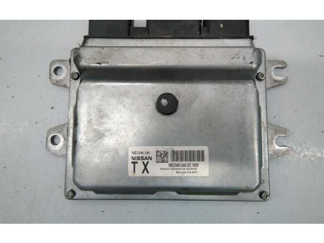 Řídící jednotka MEC940240, MEC940240D21929   Nissan Qashqai 2007