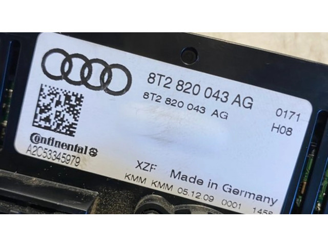 Блок управления климат-контролем A2C53345979, 8T2820043AG   Audi A4 Allroad