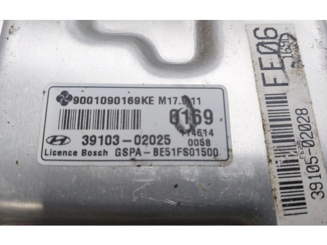 Блок управления двигателем ECU 3910502028   Hyundai i10