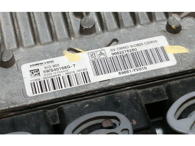 Řídící jednotka 9662276280, 5WS40168GT   Peugeot 107 2006