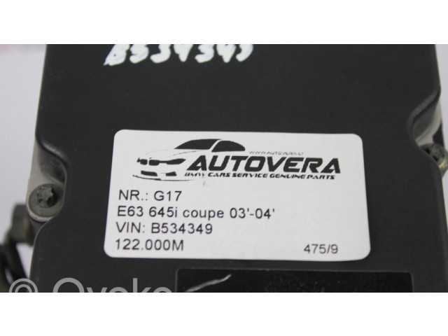 Блок АБС 6767672, 6767674   BMW  6 E63 E64  2002-2010 года