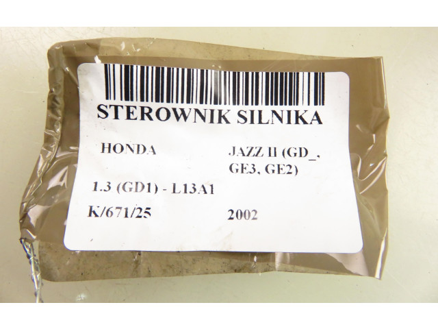 Řídící jednotka 2153204711, 37820PWAG02   Honda Jazz 2002