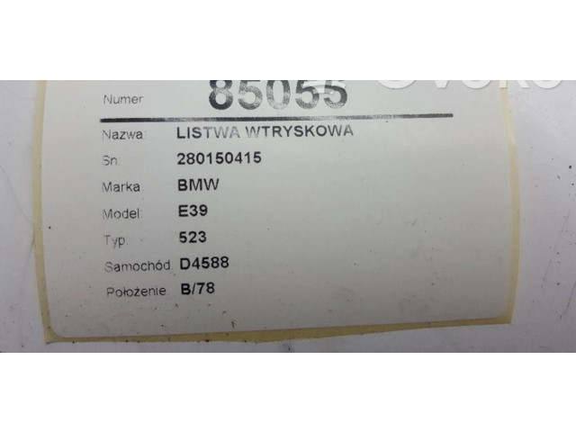 Vstřikovací lišta 280150415   BMW 5 E39     