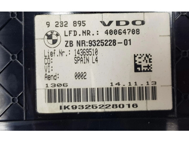 Přístrojová deska  BMW 4 F32 F33 2013 62109325228, 62105A03A40  