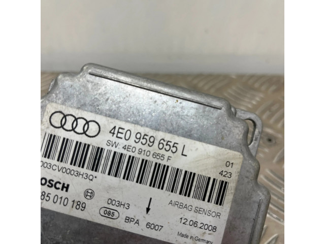 Блок подушек безопасности 4E0959655L, 4E0910655F   Audi A8 S8 D3 4E