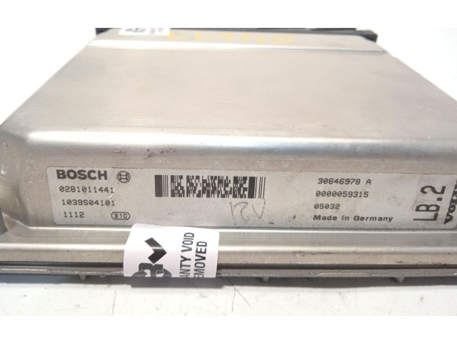 Řídící jednotka 30646978, 0281011441   Volvo XC90 2005