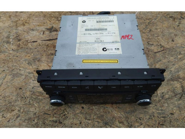 Радио/ проигрыватель CD/DVD / навигация 05064927AE   Chrysler Sebring (JS)