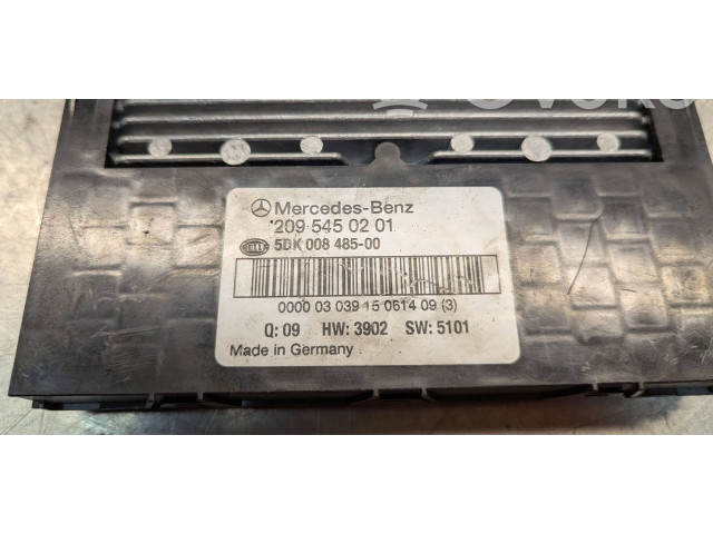 Блок предохранителей 2095450201, 5DK00848500   Mercedes-Benz CLK A209 C209