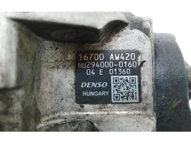 Vstřikovací čerpadlo 16700AW401, BOMBAINYECCION   Nissan Almera Tino     