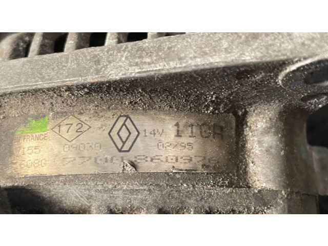 Генератор 7700860976, 0295   Renault Laguna I 3.0     