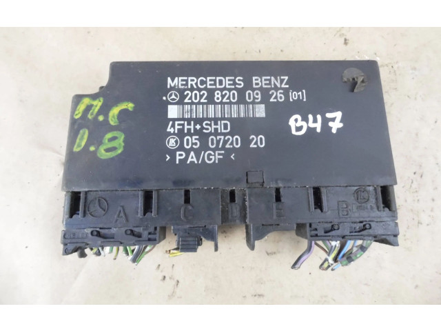 Блок комфорта 2028200926, 05072020   Mercedes-Benz C AMG W202   