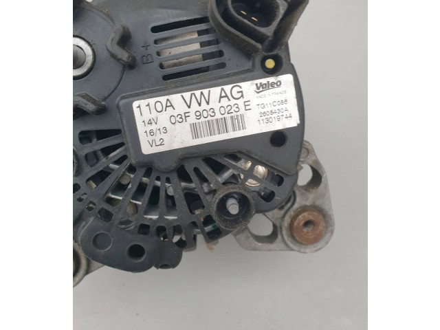 Vstřikovací lišta 03F903023E, 113019744   Skoda Fabia Mk2 (5J)     
