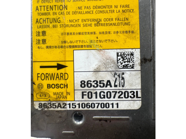 Блок подушек безопасности 8635A215, A215106070011   Mitsubishi ASX
