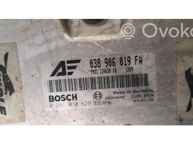 Блок управления двигателя 038906019fa   Ford Galaxy