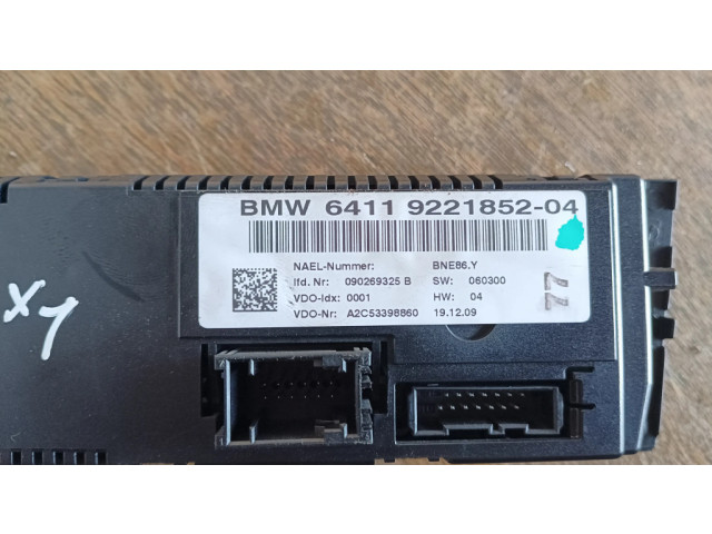 Блок управления климат-контролем 64119221852, 090269325   BMW X1 E84