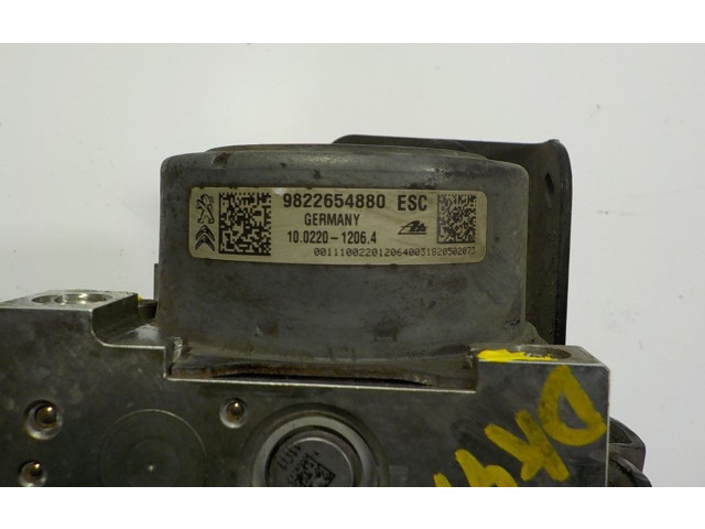 Jednotka ABS 9822654880, 9822654880   Peugeot 2008 I 2018