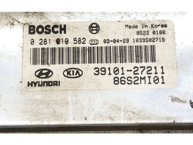 Řídící jednotka 0281010582   Hyundai Santa Fe 2001