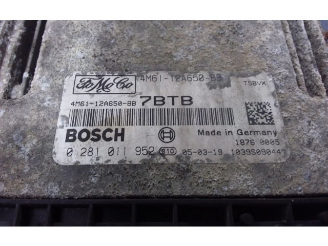 Řídící jednotka 4M61-12A650-BB, 4M61-12A650-BB   Mazda 3 I 2005