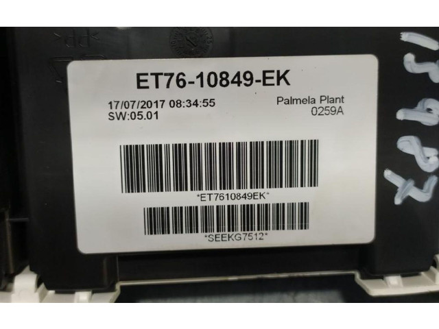 Панель приборов ET7610849EK   Ford Tourneo       