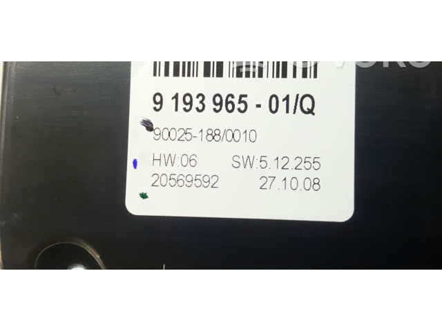 Блок управления климат-контролем 9193965, 9193965-01   BMW X6 M