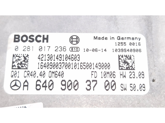 Řídící jednotka A6409003700, 1039S40906   Mercedes-Benz B W245 2010