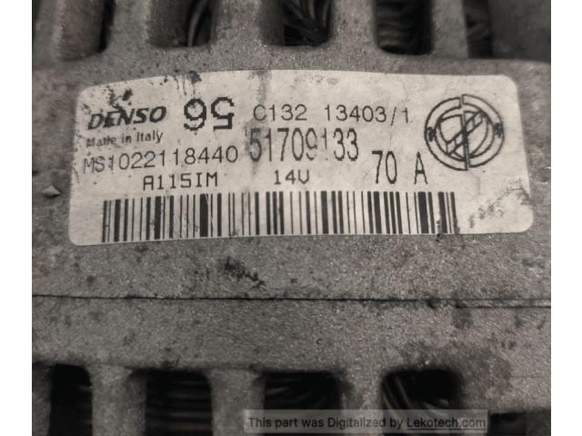 Přístrojová deska  Fiat Qubo 2008 52003531, DENSO  