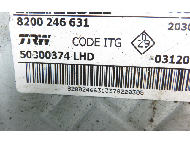  рейка  Колонка рулевая 50300374, 8200246631   Renault Megane II 2002 - 2005 года