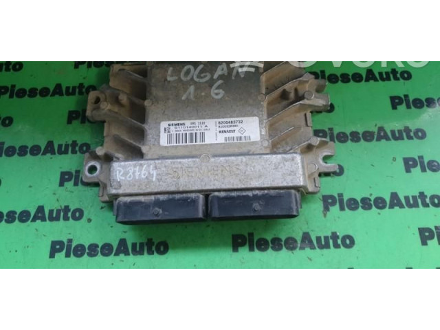 Блок управления двигателем Блок управления 8200483732, S110140011A   Renault Logan I