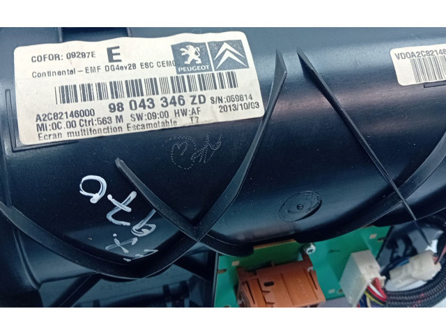 Дисплей    98043346ZD   Peugeot RCZ