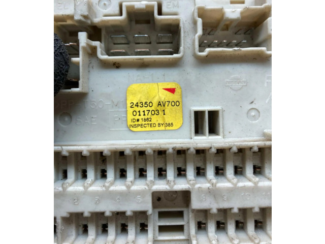   Pojistková skříňka 24350AV700, 0117031   Nissan Primera 2002