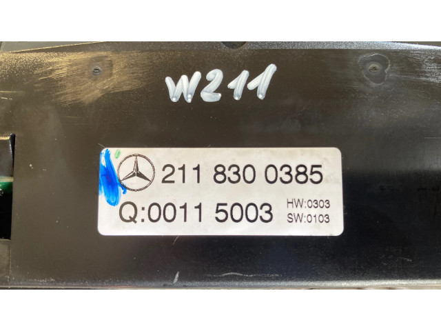 Блок управления климат-контролем 2118300385, HW0303   Mercedes-Benz E W211