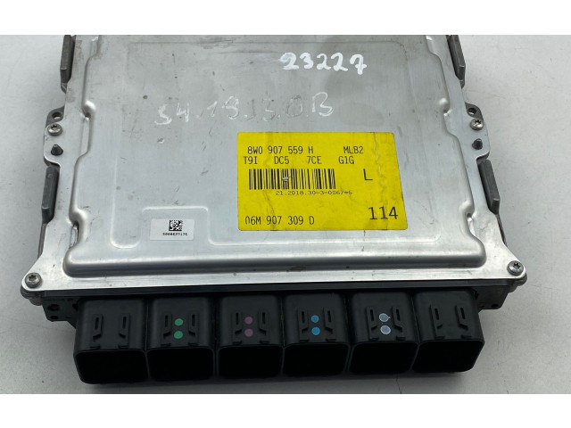 Řídící jednotka 8W0907559H, 06M907309D   Audi A4 S4 B9 8W 2019