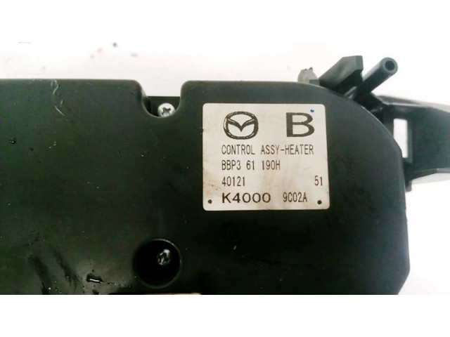 Блок управления климат-контролем BBP361190H, K4000   Mazda 3 II