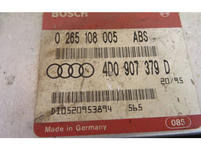 Блок управления АБС 0265108005   Audi A4 S4 B5 8D