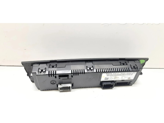 Блок управления климат-контролем 9221852, 6411922852   BMW X1 E84