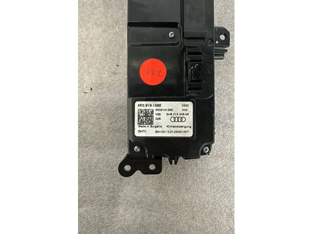 Блок управления климат-контролем 4K0919158E   Audi A6 S6 C8 4K