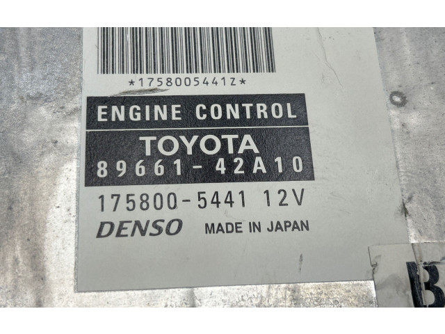 Píst 1758005441, 8966142A10   Toyota RAV 4 (XA20)     