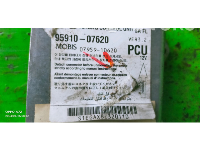 Блок подушек безопасности 9591007620   KIA Picanto