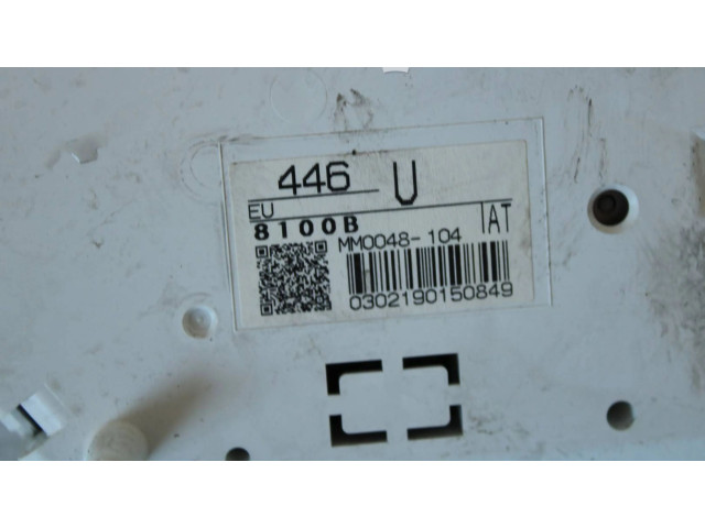Přístrojová deska  Peugeot iOn 2016 MM0048104, 8100B  