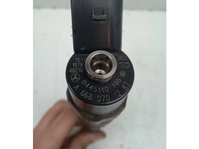 Vstřikovač 0445110196, 0445110196   Mercedes-Benz A W168     