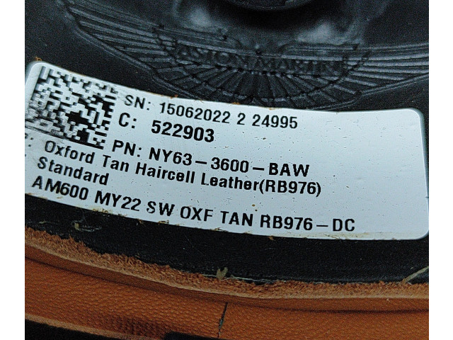 Руль Aston Martin DB11  2016 -  года NY633600BAW      
