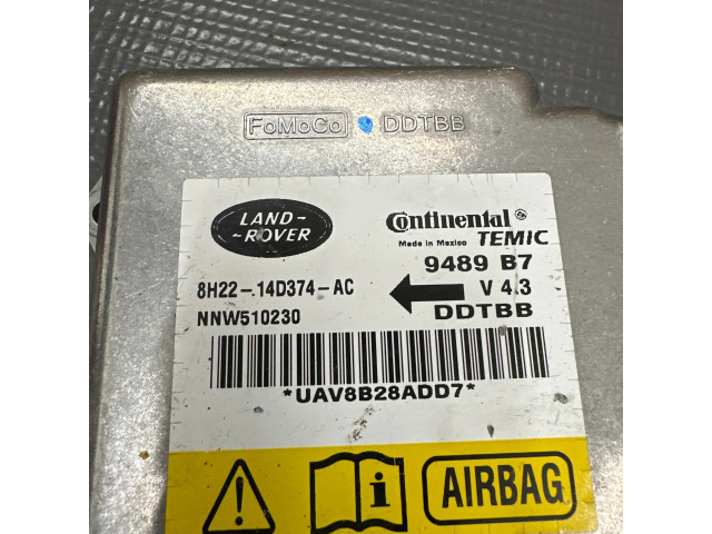 Блок подушек безопасности 8H2214D374AC, 9489B7   Land Rover Range Rover Sport L320