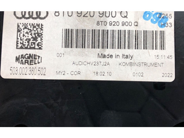 Přístrojová deska  Audi A5 8T 8F 2008 8T0920900Q  