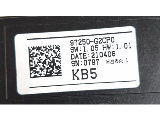 Блок управления климат-контролем 97250G2CP0   Hyundai Ioniq