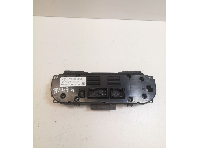 Блок управления климат-контролем A2048309885   Mercedes-Benz C W204