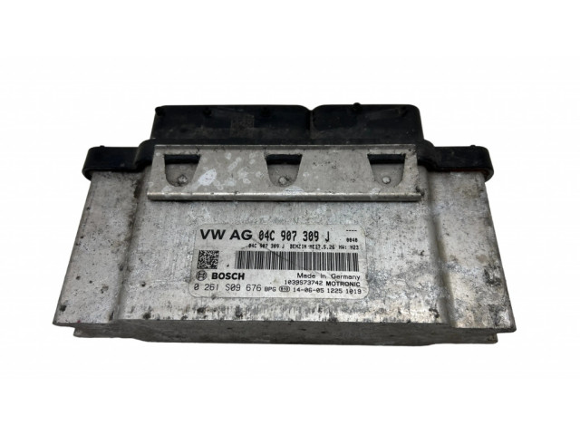 Блок управления двигателя 04C907309J, 0261S09673   Volkswagen Polo V 6R