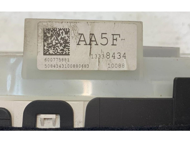 Přístrojová deska  Opel Astra J 2010 600775881  
