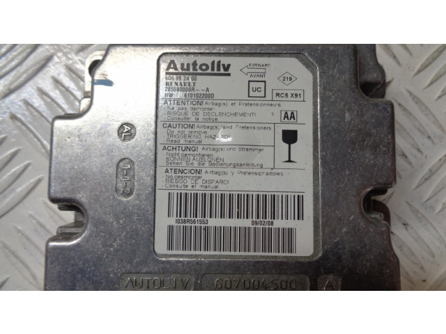 Блок подушек безопасности 285580006R   Renault Laguna III